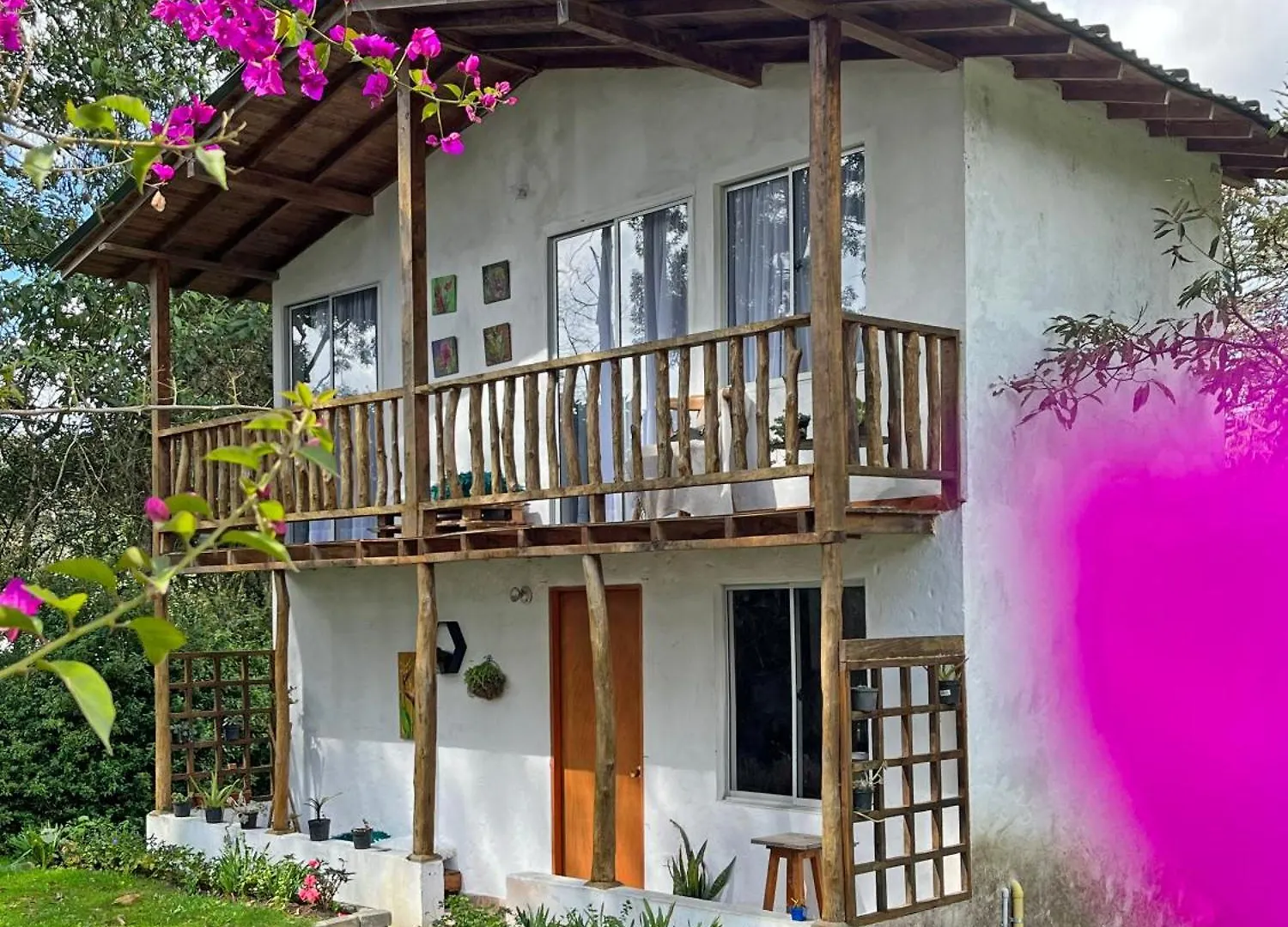 Maison d'hôtes Hotel Cabana Casa Verde - Santa Elena à Medellín Colombie