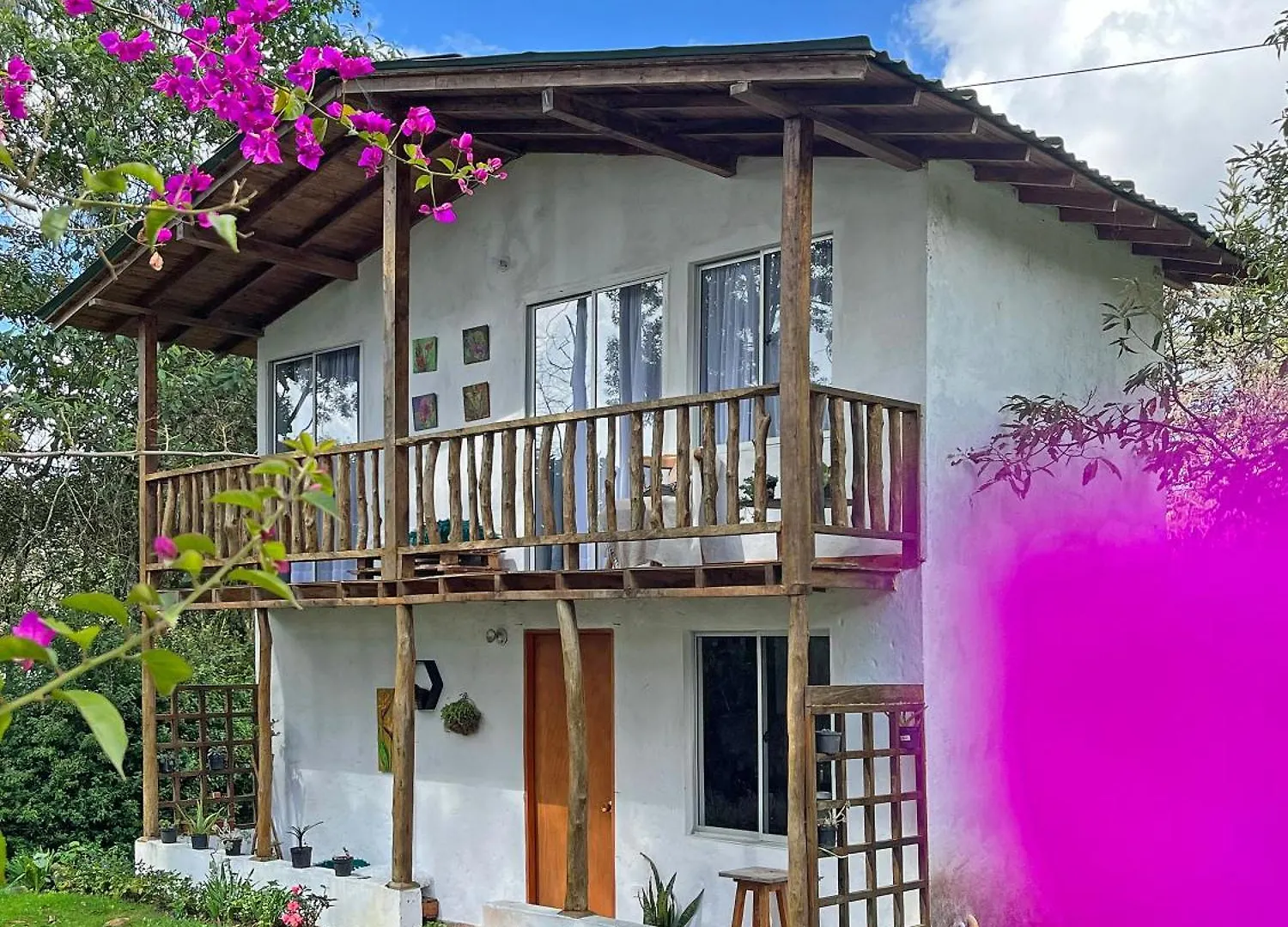 Hotel Cabana Casa Verde - Santa Elena Medellín Pensión
